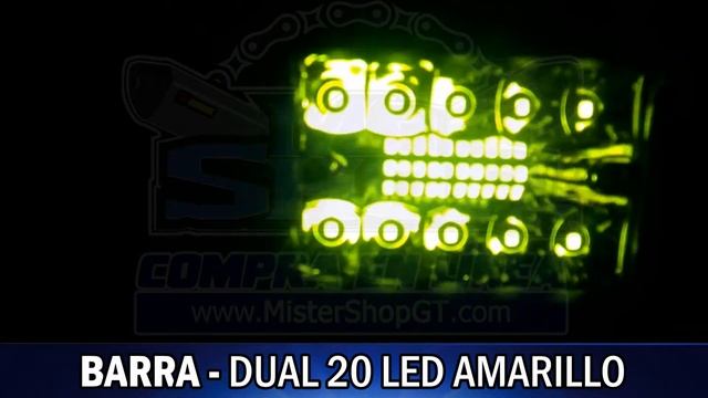 BARRA - Dual 20 Led AMARILLO смотреть онлайн