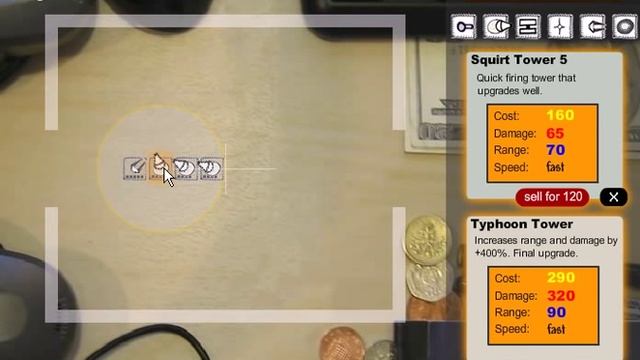 Desktop Tower Defense - 4 Towers Easy смотреть онлайн