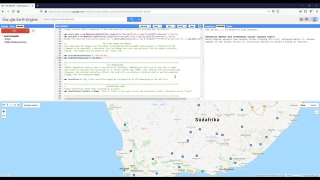 Drought mapping with the Standardized Vegetation Index (SVI) in Google Earth Engine смотреть онлайн