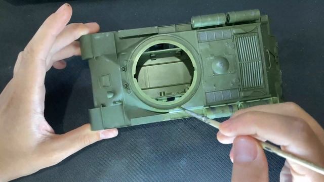 Покраска модели Звезда танк ИС-2 БОЕВЫЕ ДРУЗЬЯ смотреть онлайн