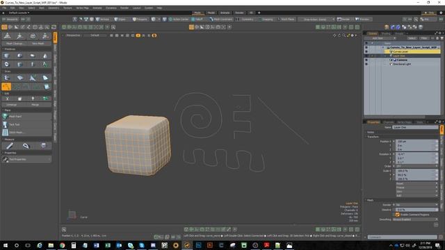 1st Python Script after reading MODO Macros & Python Scripting Vol. 1 смотреть онлайн
