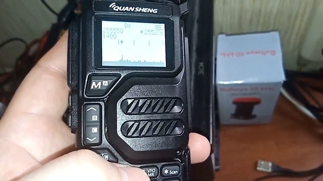 Анализатор спектра в Quansheng UV-K5 (псевдоспектр) смотреть онлайн