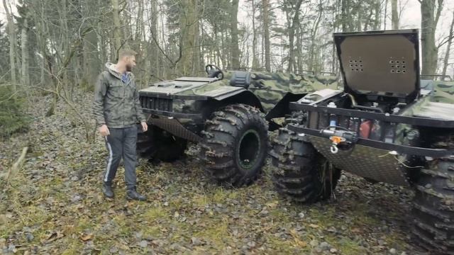 Испытания БТХ-2 с моторами Honda GX800 и ZongSheng GB1000 смотреть онлайн