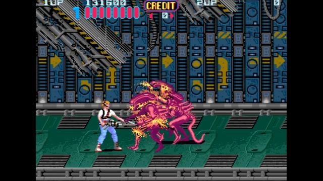 Aliens. Arcade. No Damage Walkthrough (1CC) смотреть онлайн