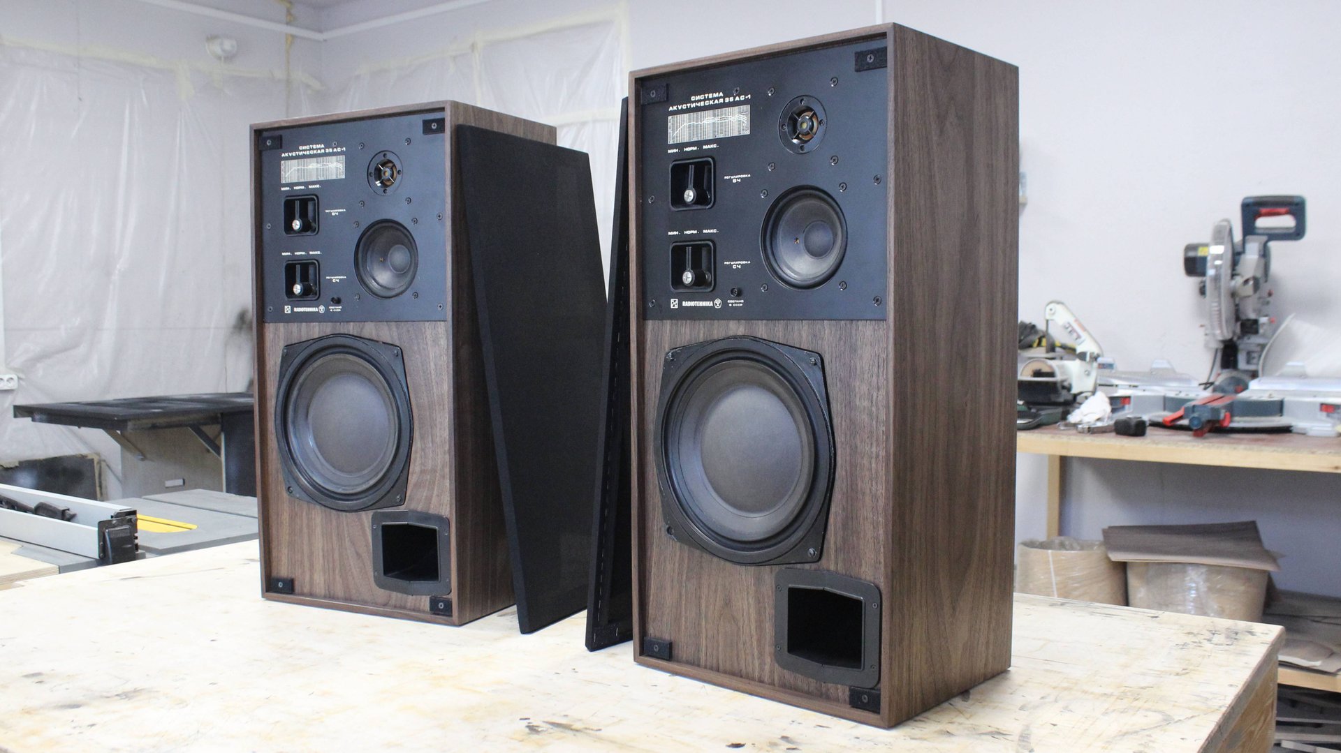 Radiotehnika 35АС-1 РЕСТАВРАЦИЯ. Полная реставрация акустических систем Radiotehnika 35АС-1.