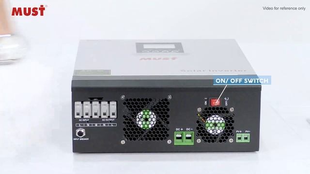 MUST Power Inverter Unpacking And Installation - PV1800VPK