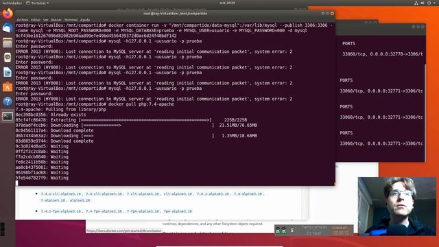 Docker 2: MySQL y Apache смотреть онлайн