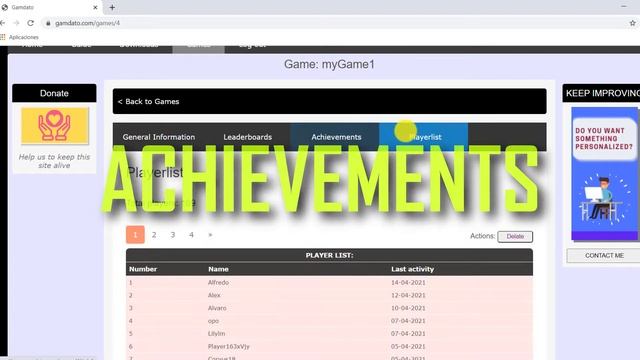 Gamdato Extension Cloud services: Leaderboards, Achievements & more - Game Maker studio 2. смотреть онлайн
