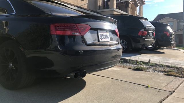 Audi A5 B8.5 Catless Downpipe And Resonator Delete