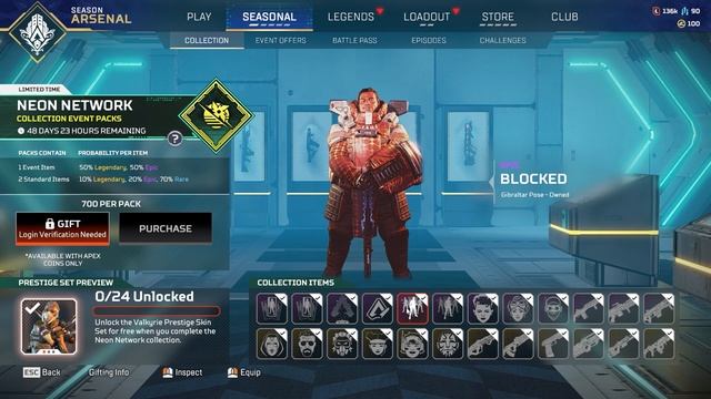 *FULL* NEON NETWORK Collection Event Skins and Store Items - Apex Legends смотреть онлайн