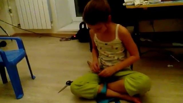 Делаем гимнастическую ленту смотреть онлайн