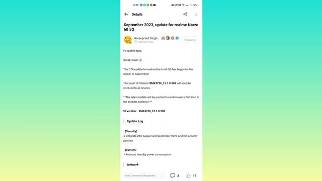 Realme UI 5.0 Android 14 Update Roadmap date ? Realme New Update September 2023 & Realme UI 4.0 смотреть онлайн