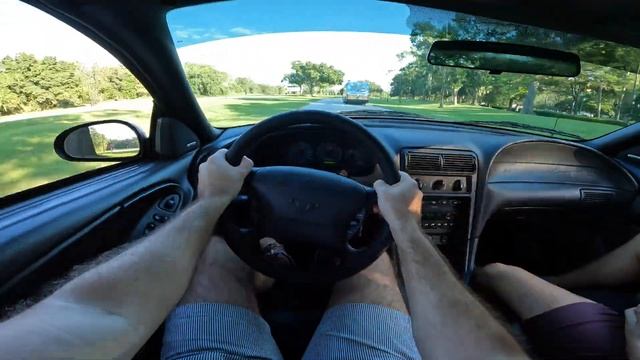 New Edge SN95 Mustang GT (5-Speed MT) POV Drive [4K] - Borla Atak Exhaust on 2V New Edge Mustang GT смотреть онлайн