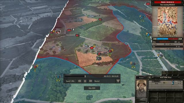 All About Cost Efficiency! Steel Division: Normandy 44 Gameplay (Mont Ormel, 1v1) смотреть онлайн