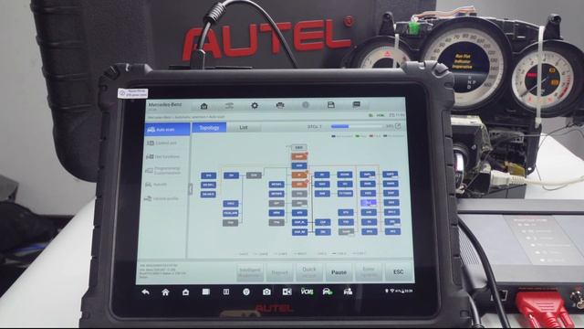 Autel MaxiSys Ultra diagnostics Mercedes Benz w204 смотреть онлайн