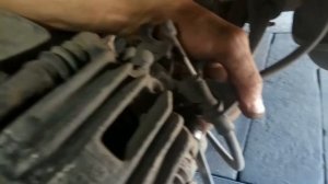 Замена задних колодок Audi A6