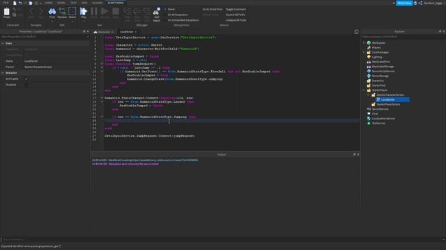Roblox How To Script Double Jump смотреть онлайн