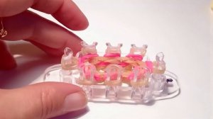 ЯЙЦО на станке МОНСТЕР ТЭИЛ, Радужки Rainbow Loom