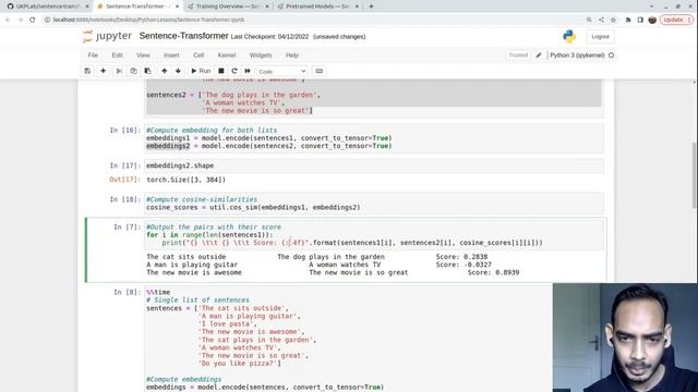 Sentence Transformer | Generate Embedding | Pretrained Models смотреть онлайн