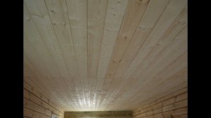 Крепёж вагонки на потолок