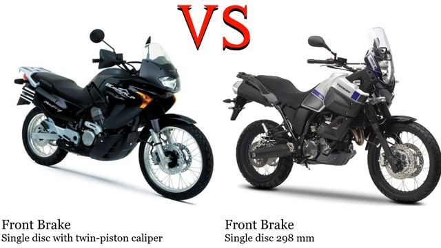 Honda XL 650 Transalp Vs Yamaha XTZ 660 Tenere Test Specification Comparison