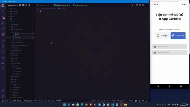 Aula 19 - Curso React Native + Typescript - Button Personalizado - Parte 01 смотреть онлайн