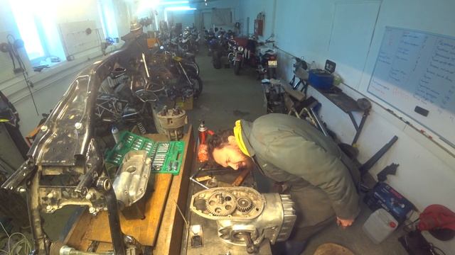 Примерка австрийских шестерён ГРМ. смотреть онлайн