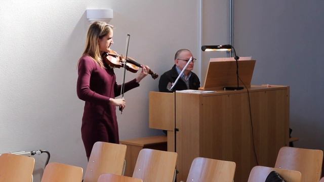 Andante Religioso By Fernand Halphen (violin And Organ)