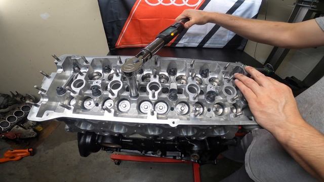 Audi AAN 5 Cylinder High Performance Engine Final Assembly смотреть онлайн