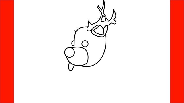 How To Draw Reindeer From Roblox Adopt Me - Step By Step Drawing смотреть онлайн