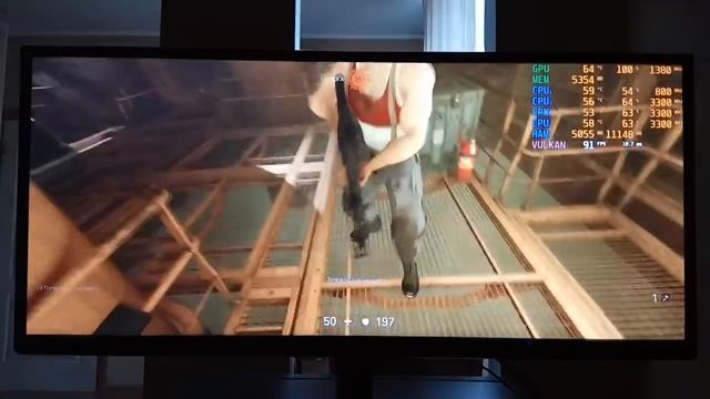 Wolfenstein II: The New Colossus RX 480 & i5 7400 | 2560x1080 Max Settings ( Mein Leben 8x ) in doo смотреть онлайн