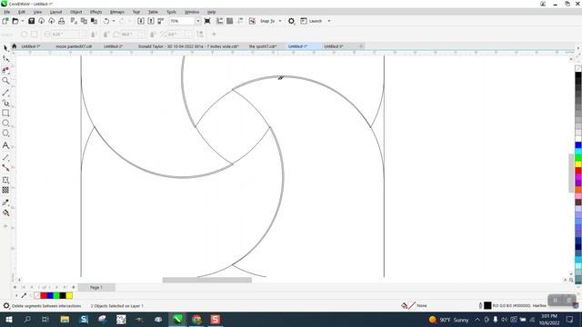 Corel Draw Tips & Tricks Draw this 3D looking Pattern Part 2 смотреть онлайн