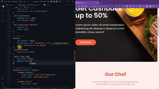 Responsive Food Website With NPM Package Manager | HTML, CSS & JavaScript смотреть онлайн