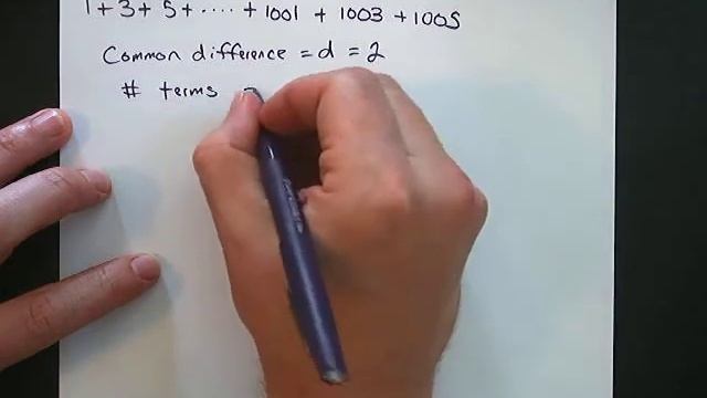 Sum of Arithmetic Sequences using Gauss's Method смотреть онлайн