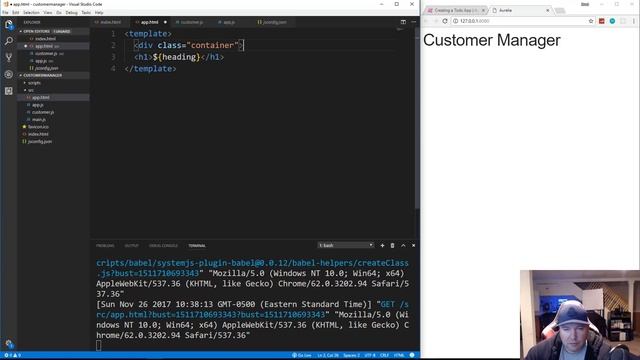 Getting Started With Aurelia JS смотреть онлайн