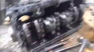 4D35 MITSUBISHI CANTER Engine Dis Assemble,overheating(part 2)