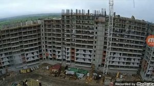 Работа башенного крана TEREX COMEDIL