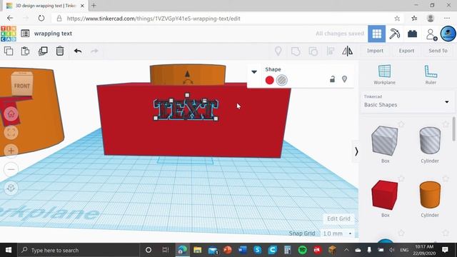 How To | Wrapping Text in TinkerCad смотреть онлайн
