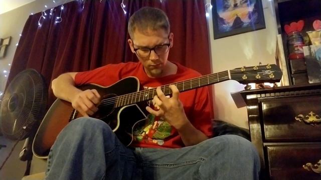 Acoustic Guitar Practice Session with Looper Pedal in Bm смотреть онлайн