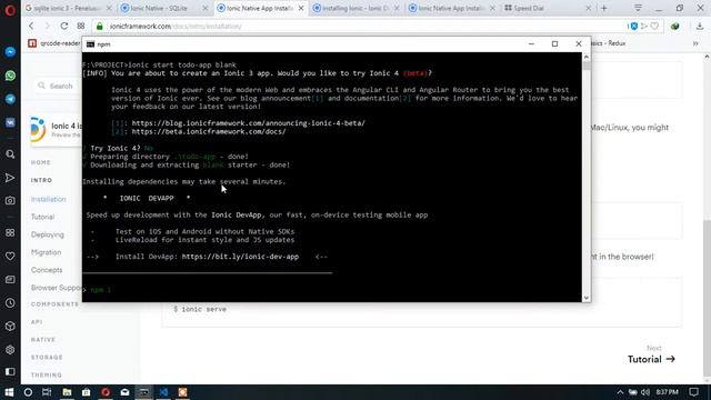 Tutorial Ionic 3 & SQLite Bag1 - Build Project смотреть онлайн