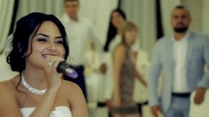 Рэп Невеста поет на свадьбе очень красиво !