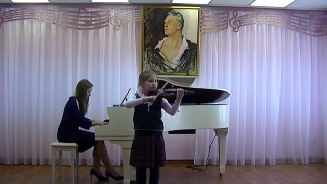 Водопьянова Настя 8 лет. Дунаевский.  Колыбельная.