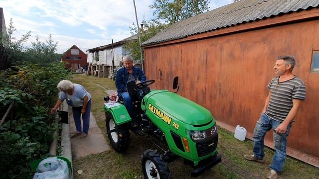 Отзыв о покупке трактора Catmann 242, Ногинский район, 10.09.19 смотреть онлайн