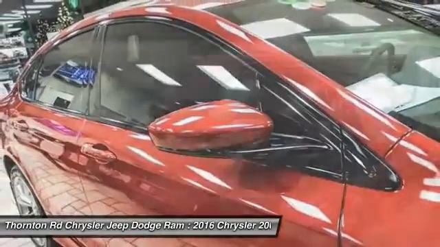 2016 Chrysler 200 Lithia Springs GA 16331 смотреть онлайн