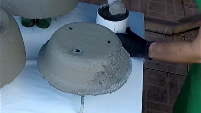 DIY - TORRE DE VASOS FEITOS COM CIMENTO E ISOPOR смотреть онлайн