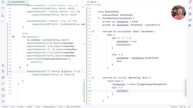 Balancing Momentum and Complexity in TDD - Writing a Kotlin JSON Parser Take 2 Part 2 смотреть онлайн