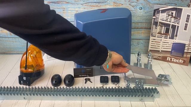 Автоматика для ворот | Обзор на автоматику для откатных ворот R-Tech SL1000 смотреть онлайн