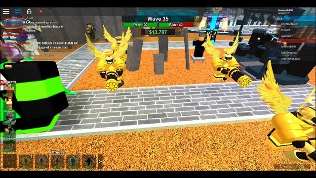 Tower Battles Nothing Special About Golden Commando (ROBLOX) смотреть онлайн
