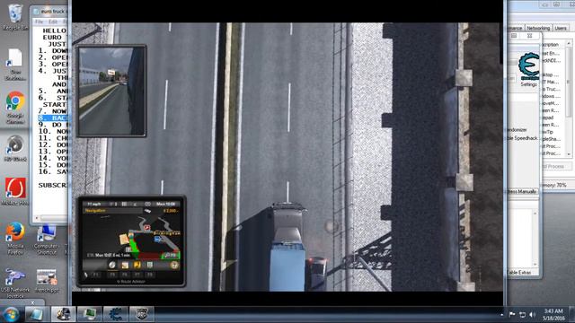 How to hack Euro Truck Simulator 2 using Cheat Engine смотреть онлайн