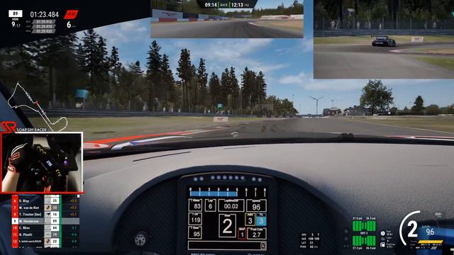 Recovering from Multiple Incidents - Assetto Corsa Competizione - Mercedes AMG GT3 смотреть онлайн